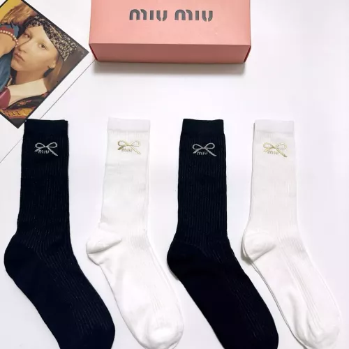 MIU MIU Socks #1360065 $29.00 USD, Wholesale Replica MIU MIU Socks