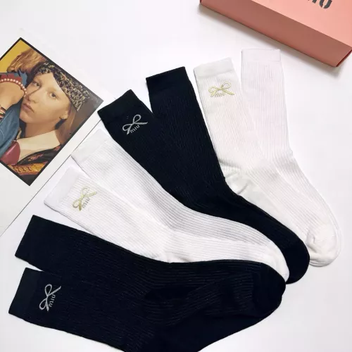 Replica MIU MIU Socks #1360065 $29.00 USD for Wholesale