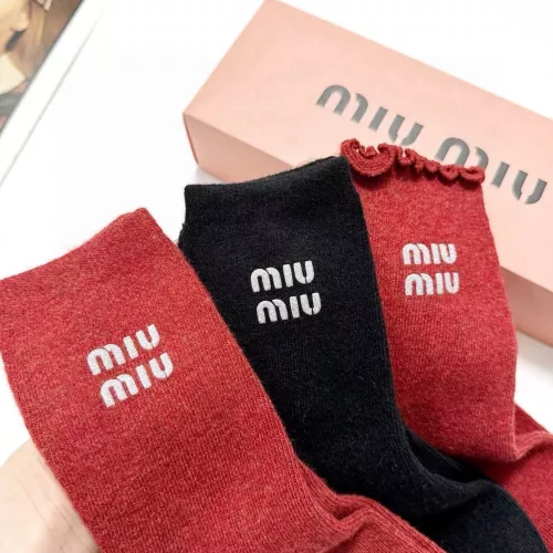 Replica MIU MIU Socks #1360066 $29.00 USD for Wholesale