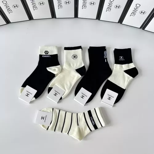 Replica Chanel Socks #1360295 $27.00 USD for Wholesale