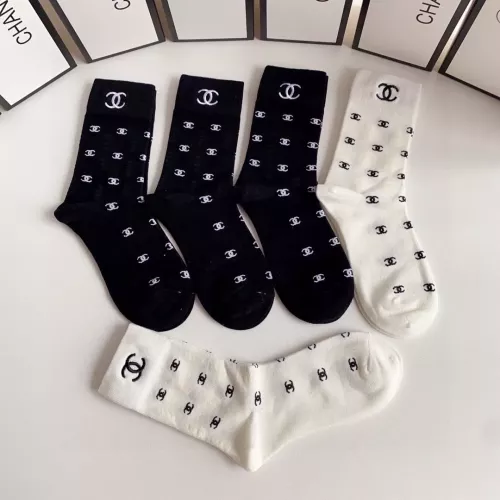 Replica Chanel Socks #1360311 $29.00 USD for Wholesale