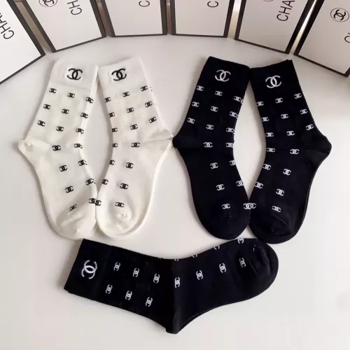 Replica Chanel Socks #1360311 $29.00 USD for Wholesale