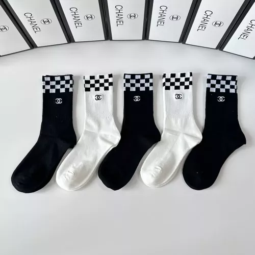 Replica Chanel Socks #1360312 $29.00 USD for Wholesale