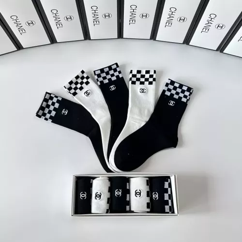 Replica Chanel Socks #1360312 $29.00 USD for Wholesale