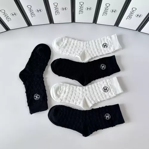 Replica Chanel Socks #1360313 $29.00 USD for Wholesale