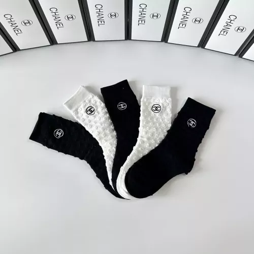 Replica Chanel Socks #1360313 $29.00 USD for Wholesale