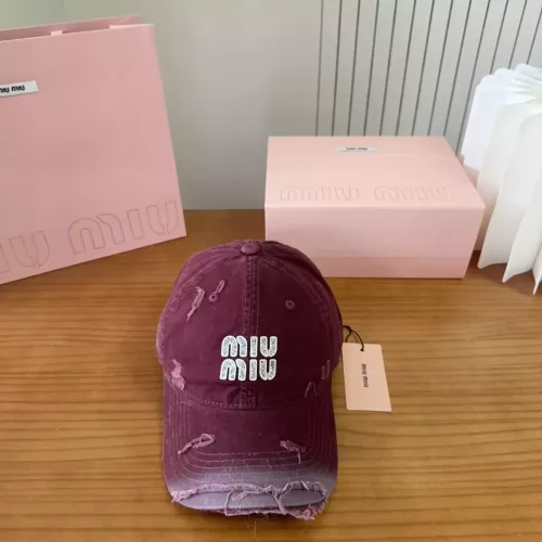 MIU MIU Caps #1360342 $27.00 USD, Wholesale Replica MIU MIU Caps
