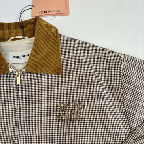 Replica MIU MIU Jackets Long Sleeved For Unisex #1360560 $112.00 USD for Wholesale