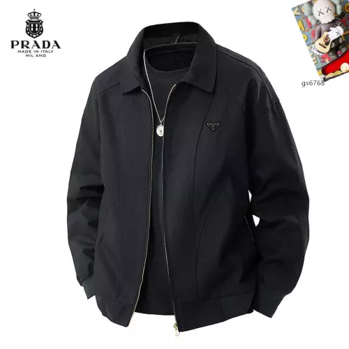 Prada Jackets Long Sleeved For Men #1360675 $60.00 USD, Wholesale Replica Prada Jackets