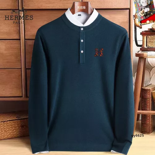 Hermes Sweaters Long Sleeved For Men #1360716 $48.00 USD, Wholesale Replica Hermes Sweaters