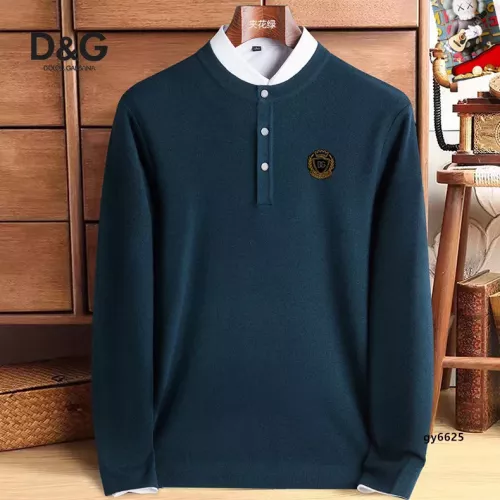 Dolce &amp; Gabbana D&amp;G Sweaters Long Sleeved For Men #1360722 $48.00 USD, Wholesale Replica Dolce &amp; Gabbana D&amp;G Sweaters