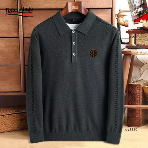 Balenciaga Sweaters Long Sleeved For Men #1360736 $48.00 USD, Wholesale Replica Balenciaga Sweaters