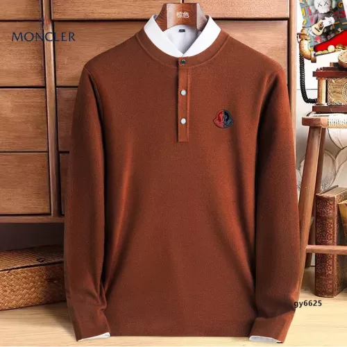Moncler Sweaters Long Sleeved For Men #1360767 $48.00 USD, Wholesale Replica Moncler Sweaters