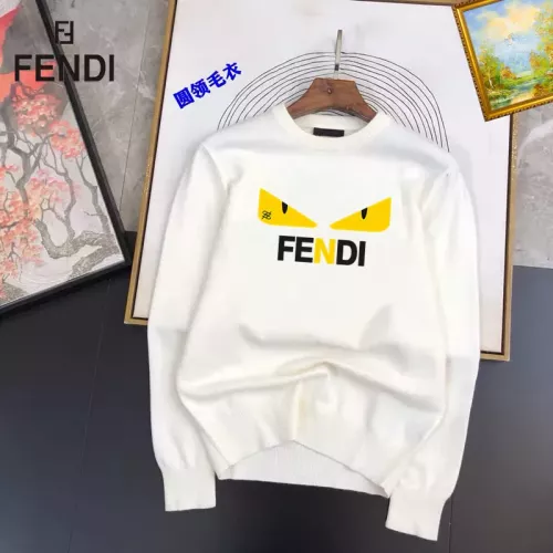 Fendi Sweaters Long Sleeved For Men #1360805 $42.00 USD, Wholesale Replica Fendi Sweaters