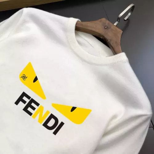 Replica Fendi Sweaters Long Sleeved For Men #1360805 $42.00 USD for Wholesale