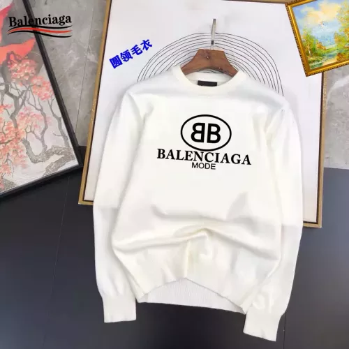 Balenciaga Sweaters Long Sleeved For Men #1360817 $42.00 USD, Wholesale Replica Balenciaga Sweaters