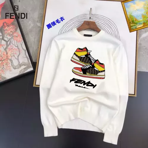 Fendi Sweaters Long Sleeved For Men #1360819 $42.00 USD, Wholesale Replica Fendi Sweaters