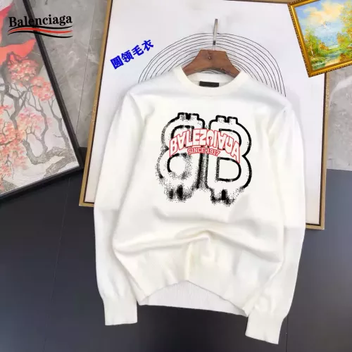Balenciaga Sweaters Long Sleeved For Men #1360821 $42.00 USD, Wholesale Replica Balenciaga Sweaters