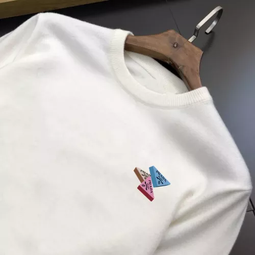 Replica Prada Sweaters Long Sleeved For Men #1360829 $42.00 USD for Wholesale