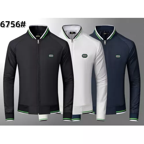 Replica Boss Jackets Long Sleeved For Men #1360869 $39.00 USD for Wholesale