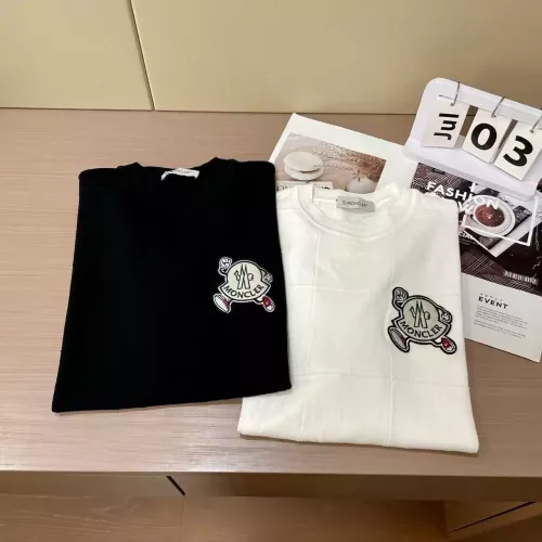 Replica Moncler T-Shirts Short Sleeved For Men #1360936 $48.00 USD for Wholesale