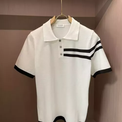 Thom Browne TB T-Shirts Short Sleeved For Men #1360943 $48.00 USD, Wholesale Replica Thom Browne TB T-Shirts