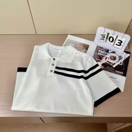 Replica Thom Browne TB T-Shirts Short Sleeved For Men #1360943 $48.00 USD for Wholesale