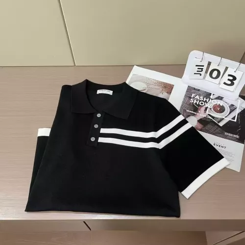 Replica Thom Browne TB T-Shirts Short Sleeved For Men #1360944 $48.00 USD for Wholesale