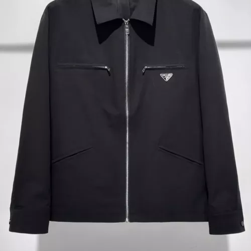Prada Jackets Long Sleeved For Men #1360945 $115.00 USD, Wholesale Replica Prada Jackets