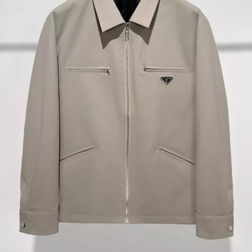 Prada Jackets Long Sleeved For Men #1360946 $115.00 USD, Wholesale Replica Prada Jackets