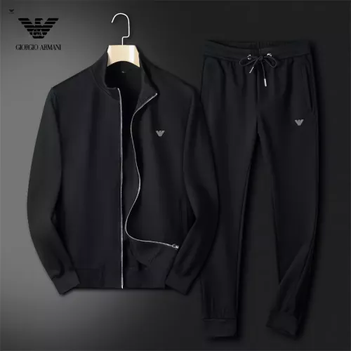 Armani Tracksuits Long Sleeved For Men #1360972 $80.00 USD, Wholesale Replica Armani Tracksuits