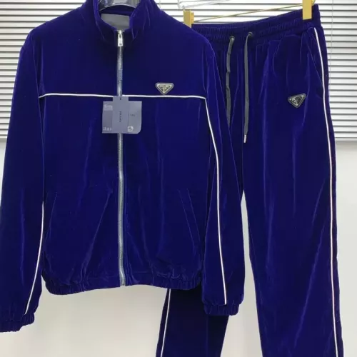 Prada Tracksuits Long Sleeved For Men #1361009 $105.00 USD, Wholesale Replica Prada Tracksuits