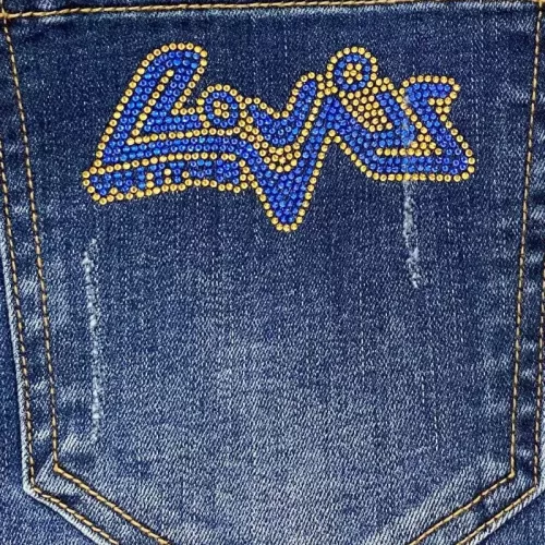 Replica Louis Vuitton LV Jeans For Men #1361024 $88.00 USD for Wholesale