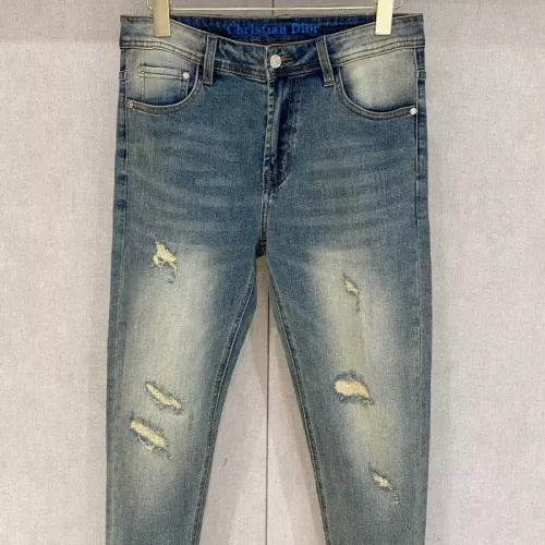 Replica Christian Dior Jeans For Men #1361032 $88.00 USD for Wholesale