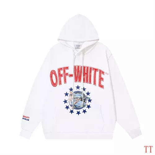 Off-White Hoodies Long Sleeved For Unisex #1361056 $52.00 USD, Wholesale Replica Off-White Hoodies
