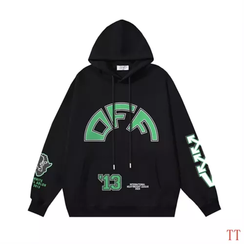 Off-White Hoodies Long Sleeved For Unisex #1361059 $52.00 USD, Wholesale Replica Off-White Hoodies