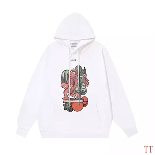 Off-White Hoodies Long Sleeved For Unisex #1361065 $52.00 USD, Wholesale Replica Off-White Hoodies