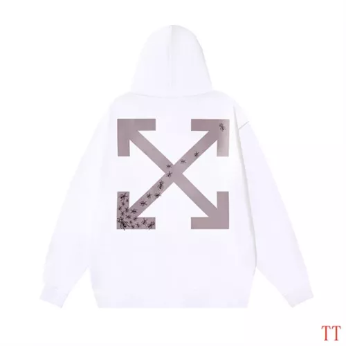 Replica Off-White Hoodies Long Sleeved For Unisex #1361066 $52.00 USD for Wholesale