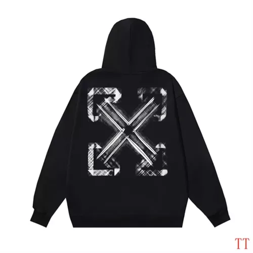 Off-White Hoodies Long Sleeved For Unisex #1361073 $48.00 USD, Wholesale Replica Off-White Hoodies