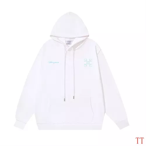 Replica Off-White Hoodies Long Sleeved For Unisex #1361074 $52.00 USD for Wholesale