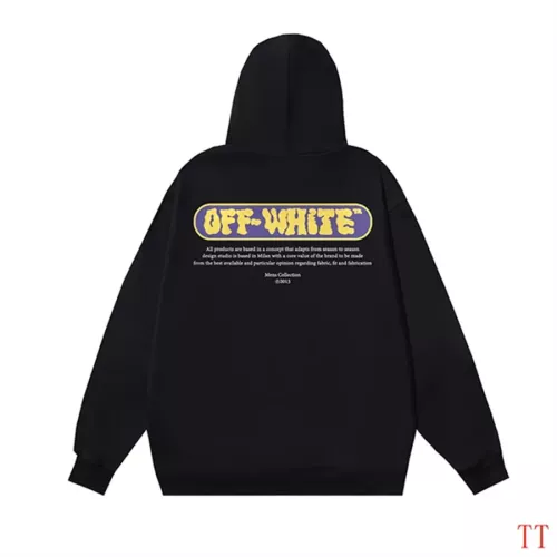Off-White Hoodies Long Sleeved For Unisex #1361077 $48.00 USD, Wholesale Replica Off-White Hoodies