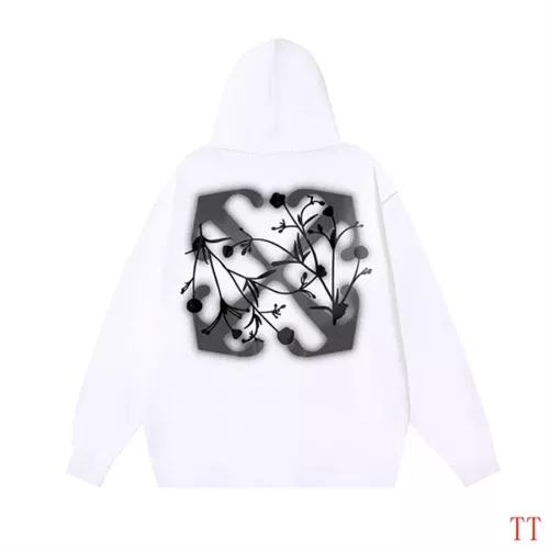 Off-White Hoodies Long Sleeved For Unisex #1361080 $48.00 USD, Wholesale Replica Off-White Hoodies
