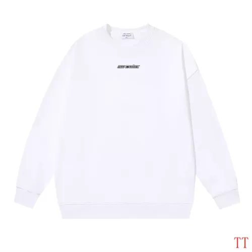 Replica Off-White Hoodies Long Sleeved For Unisex #1361088 $45.00 USD for Wholesale