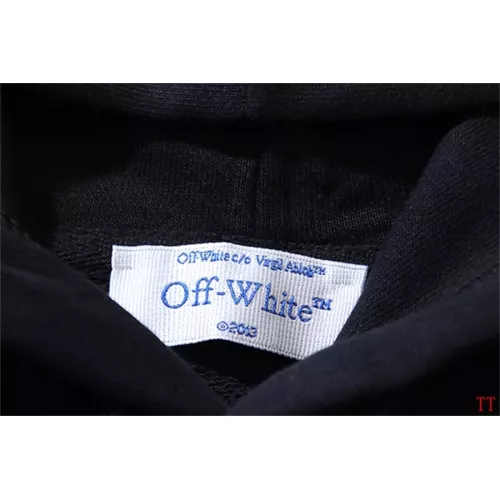 Replica Off-White Hoodies Long Sleeved For Unisex #1361101 $48.00 USD for Wholesale