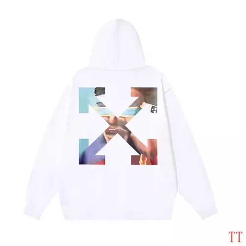 Off-White Hoodies Long Sleeved For Unisex #1361107 $48.00 USD, Wholesale Replica Off-White Hoodies