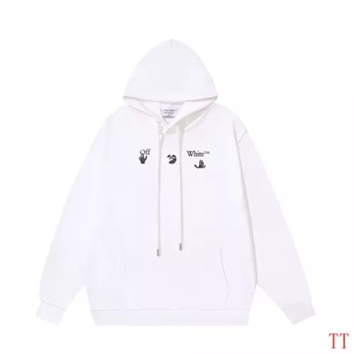 Replica Off-White Hoodies Long Sleeved For Unisex #1361110 $48.00 USD for Wholesale
