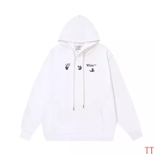 Replica Off-White Hoodies Long Sleeved For Unisex #1361111 $48.00 USD for Wholesale