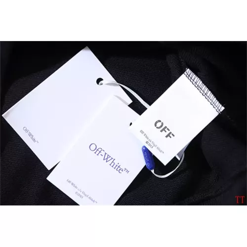 Replica Off-White Hoodies Long Sleeved For Unisex #1361122 $45.00 USD for Wholesale