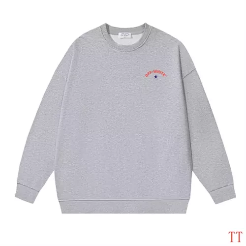 Replica Off-White Hoodies Long Sleeved For Unisex #1361124 $45.00 USD for Wholesale
