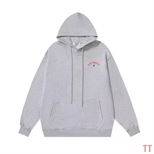 Replica Off-White Hoodies Long Sleeved For Unisex #1361128 $48.00 USD for Wholesale
